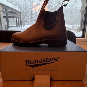 Blundstone Men's Dark Brown Leather Boots 1609